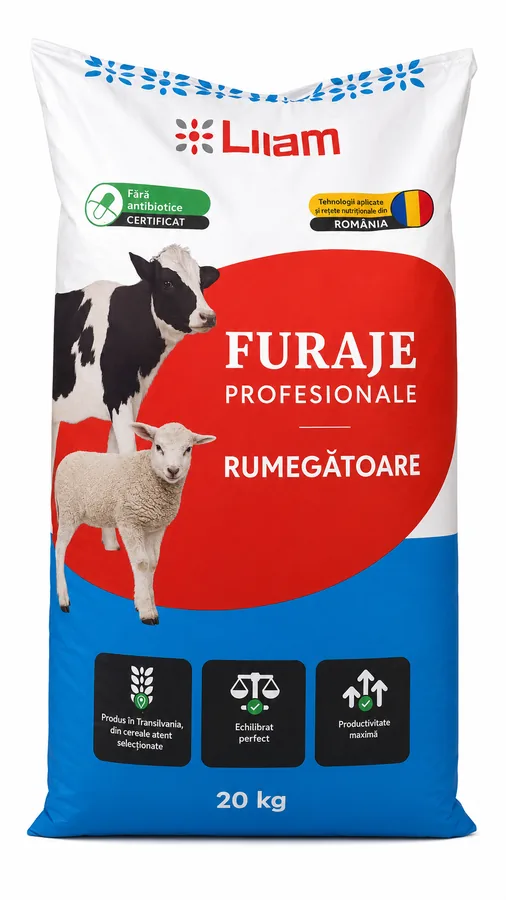 Furaje Liiam Rumegătoare 20 kg pentru ovine - Furaje Spătar Cluj