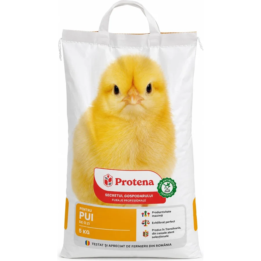 Furaj Protena Pui de o Zi 5 kg - Furaje Spătar Cluj