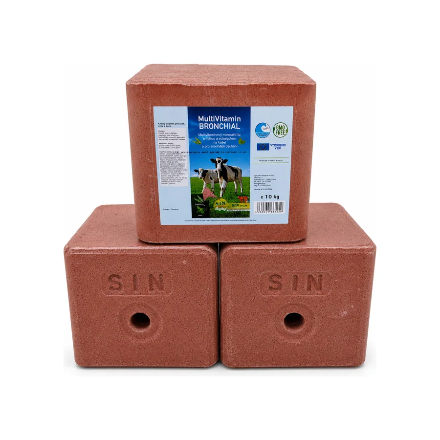 SIN MultiVitamin Bronchial 10 kg lins mineral cu mentă și eucalipt - Furaje Spătar Cluj