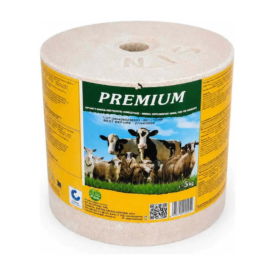 SUN Premium 5 kg supliment mineral pentru rumegătoare - Furaje Spătar Cluj