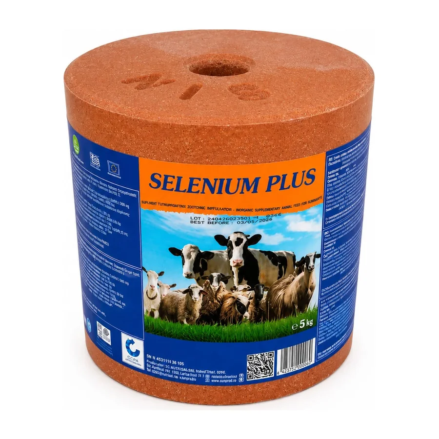SUN Selenium Plus 5 kg supliment mineral cu seleniu - Furaje Spătar Cluj