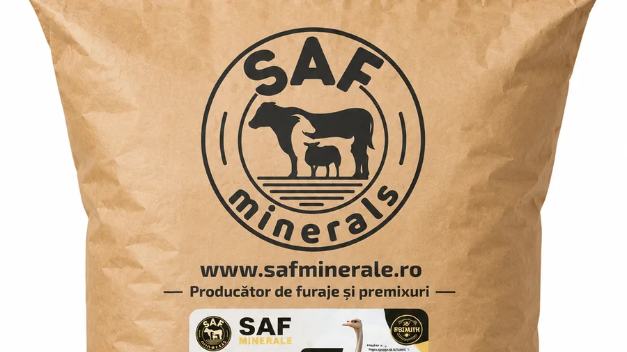 Premix vitamino-mineral SAF Minerals pentru struți - Furaje Spătar Cluj